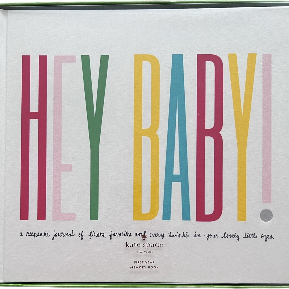 Baby Book by Kate Spade NEW Hey Baby!